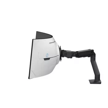 ERGOTRON HX Brazo de monitor para escritorio con inclinación pivotante VHD – negro mate