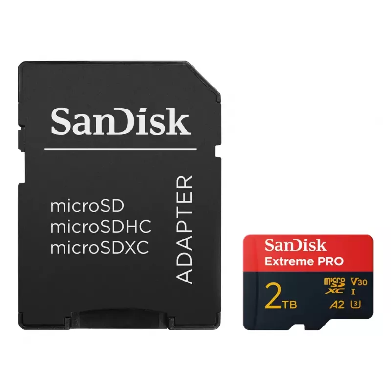 WESTERN DIGITAL Extreme PRO micro SDXC 2 TB + Adaptador SD