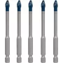 Bosch 2 608 900 599 Broca Juego de brocas 5 uds.