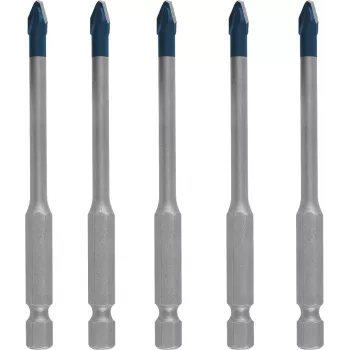 Juego de brocas Bosch EXPERT HEX-92608900598 — 5 uds. para cerámica dura
