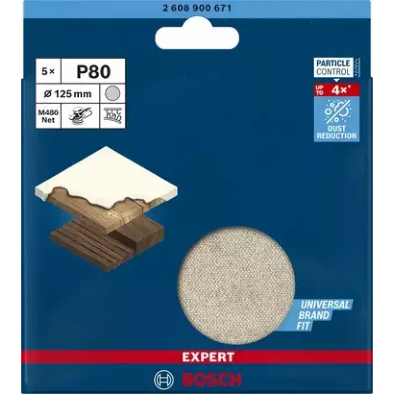 Malla de lijado Bosch Expert M480