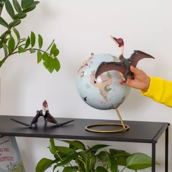 Juguete Schleich Quetzalcoatlus 15028 Negro Marrón Blanco para niños a partir de 4 años