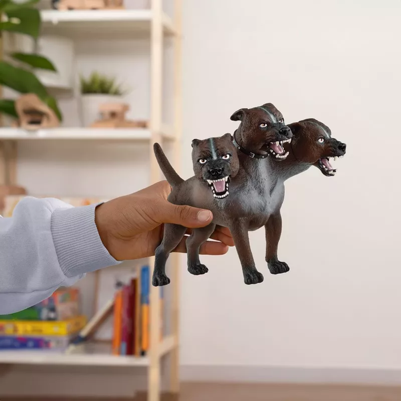 schleich Fluffy, 6 año(s), Criaturas mágicas, Negro, Marrón, Gris, Plástico