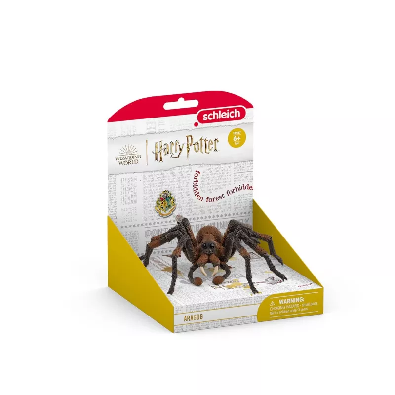 schleich Harry Potter Aragog, 6 año(s), Criaturas mágicas, Negro, Marrón, Blanco, Plástico