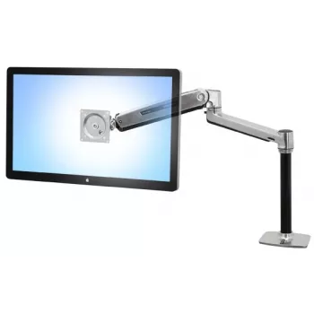 ERGOTRON Lx Hd soporte de mesa de pie para monitor LCD (aluminio pulido)