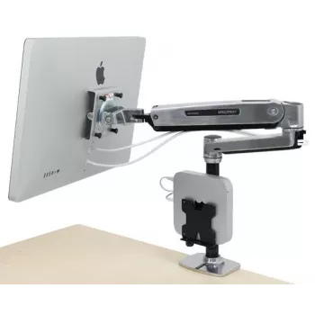 ERGOTRON Lx Hd soporte de mesa de pie para monitor LCD (aluminio pulido)