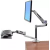 ERGOTRON Lx Hd soporte de mesa de pie para monitor LCD (aluminio pulido)