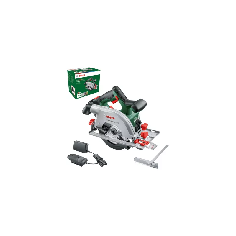 Bosch UniversalCirc 18V-53 set de sierra circular a batería, 18 V, 2,5 Ah, 06033B1402
