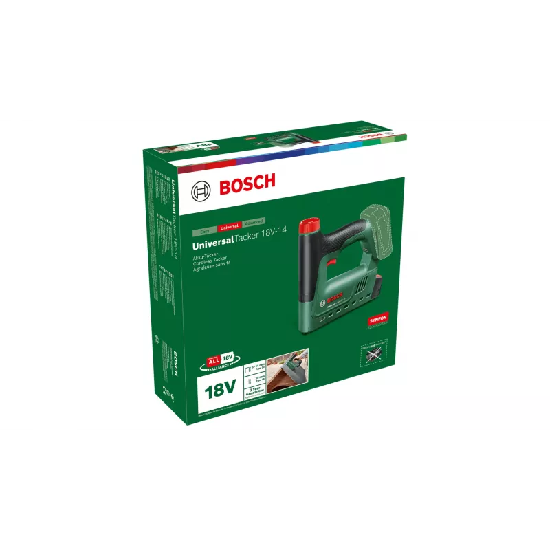 Bosch UniversalTacker 18V-14 grapadora eléctrica grapado