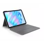 LOGITECH Combo Touch para iPad Air 11in 5th Gen Oxford gris Qwertz alemán