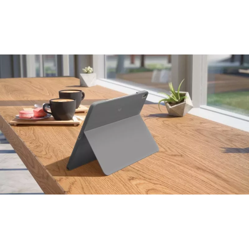 LOGITECH Combo Touch para iPad Air 11in 5th Gen Oxford gris Qwertz alemán