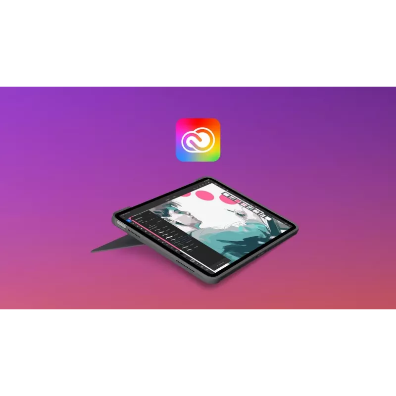 LOGITECH Combo Touch para iPad Air 11in 5th Gen Oxford gris Qwertz alemán