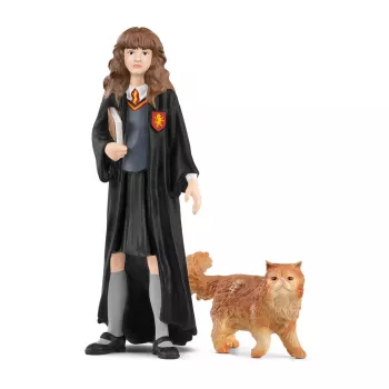 Schleich Hermione Granger & Crookshanks figura multicolor 42635