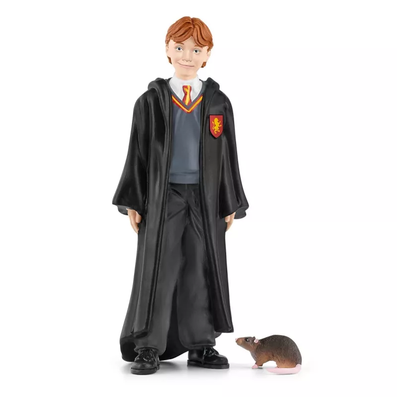 schleich Ron Weasley & Scabbers, 6 años, Harry Potter™, multicolor, plástico