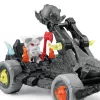 schleich ELDRADOR CREATURES catapulta con mini-criatura, monstruo y dragones, robot / mini-criaturas, 7 años, multicolor, plástico