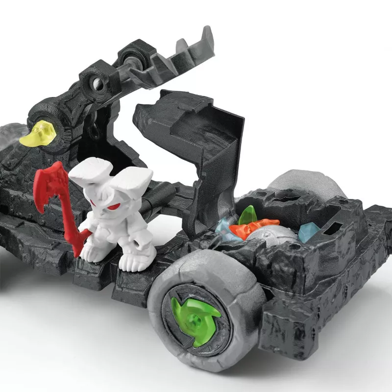 schleich ELDRADOR CREATURES catapulta con mini-criatura, monstruo y dragones, robot / mini-criaturas, 7 años, multicolor, plástico