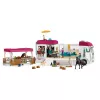 schleich HORSE CLUB transportador de caballos, edificio, camping, cuadra, caballos, concurso hípico, 5 año(s), multicolor, plástico