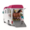 schleich HORSE CLUB transportador de caballos, edificio, camping, cuadra, caballos, concurso hípico, 5 año(s), multicolor, plástico