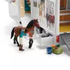 schleich HORSE CLUB transportador de caballos, edificio, camping, cuadra, caballos, concurso hípico, 5 año(s), multicolor, plástico