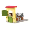 schleich FARM WORLD box de poni con semental de caballo islandés, granja, edificio, animales de granja / juguete de granja, cuadra, caballos, 3 año(s), multicolor
