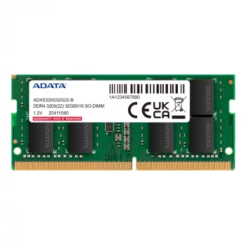 SO-DIMM 16 GB DDR4-3200 (2x 8 GB) Kit dual, Memoria RAM verde, AD4S32008G22-DTGN, Premier