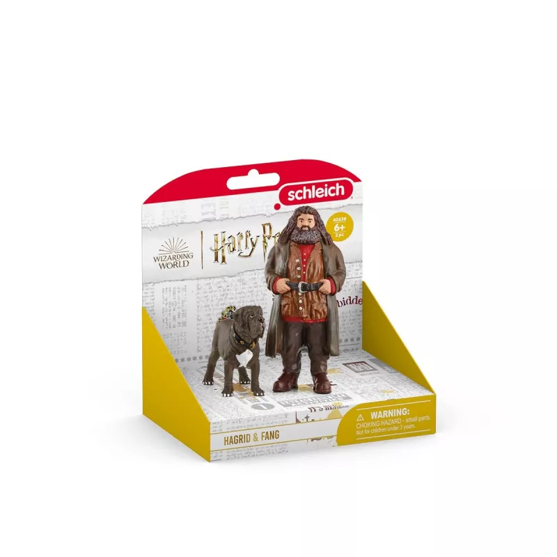 schleich Hagrid y Fang, 6 años, Harry Potter™, Multicolor, Plástico