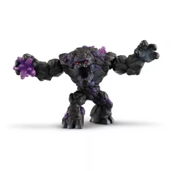schleich ELDRADOR CREATURES Monstruo de piedra sombría, Monstruos y dragones, Mundo de piedra, 7 año(s), Negro, Morado, Plástico