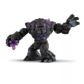 schleich ELDRADOR CREATURES Monstruo de piedra sombría, Monstruos y dragones, Mundo de piedra, 7 año(s), Negro, Morado, Plástico