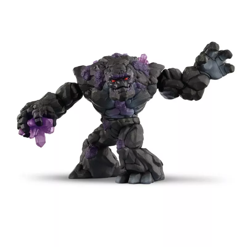 schleich ELDRADOR CREATURES Monstruo de piedra sombría, Monstruos y dragones, Mundo de piedra, 7 año(s), Negro, Morado, Plástico