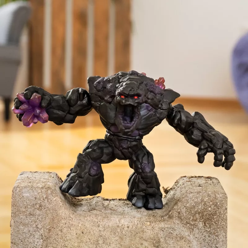 schleich ELDRADOR CREATURES Monstruo de piedra sombría, Monstruos y dragones, Mundo de piedra, 7 año(s), Negro, Morado, Plástico