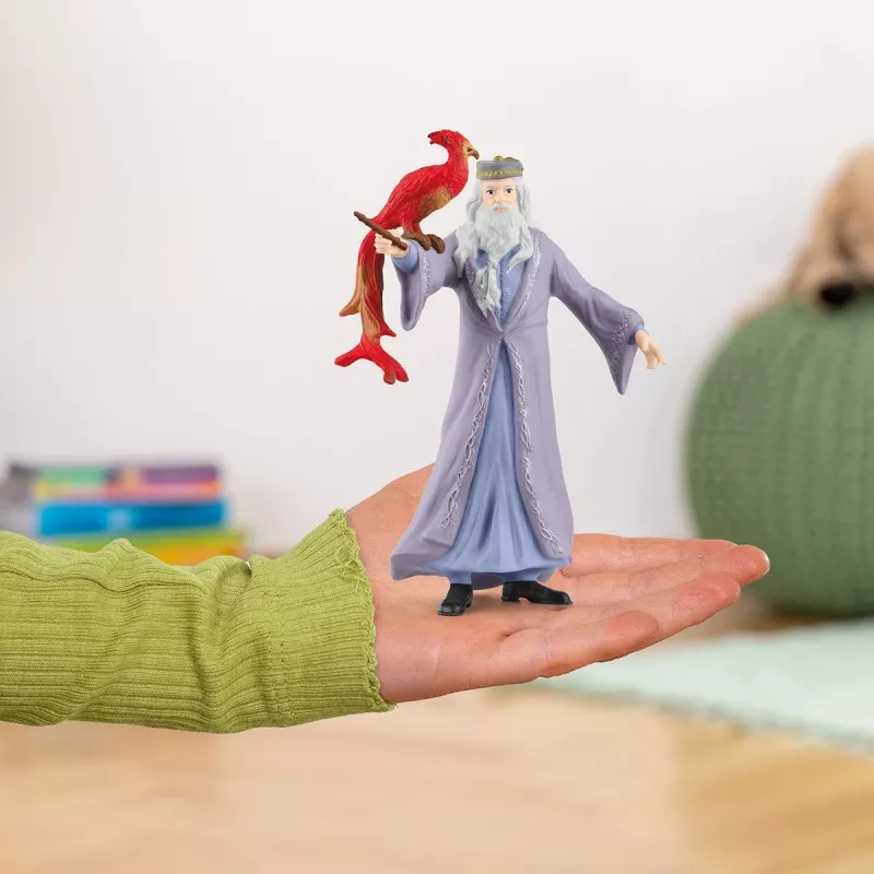 schleich Albus Dumbledore y Fawkes, 6 año(s), Harry Potter™, Multicolor, Plástico