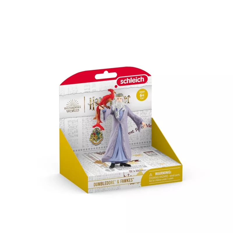 schleich Albus Dumbledore y Fawkes, 6 año(s), Harry Potter™, Multicolor, Plástico