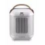 De’Longhi Capsule HFX30C18.IW Interior Marrón, Blanco 1800 W Calefactor eléctrico con ventilador