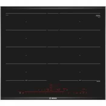 Bosch Serie 8 PXY675DC1E Placa de cocina Negra De encastre Placa de inducción por zonas 4 zona(s)