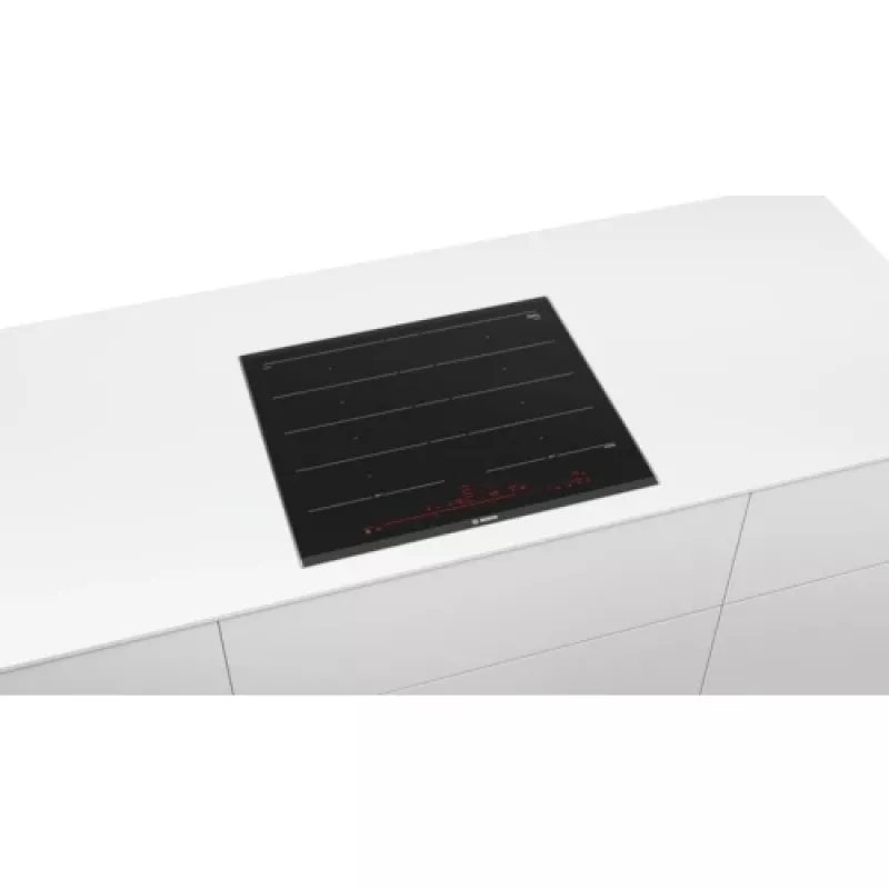 Bosch Serie 8 PXY675DC1E Placa de cocina Negra De encastre Placa de inducción por zonas 4 zona(s)