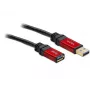 DELOCK Cable USB 3.0-A Alargador conector macho / conector hembra 5 m Premium