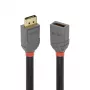 Lindy Cable de extensión DisplayPort 1.4 de 1 m, Anthra Line, 1 m, DisplayPort, DisplayPort, conector macho, conector hembra, 7680 x 4320 píxeles