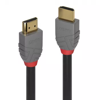 Lindy Cable HDMI de alta velocidad de 5 m, Anthra Line