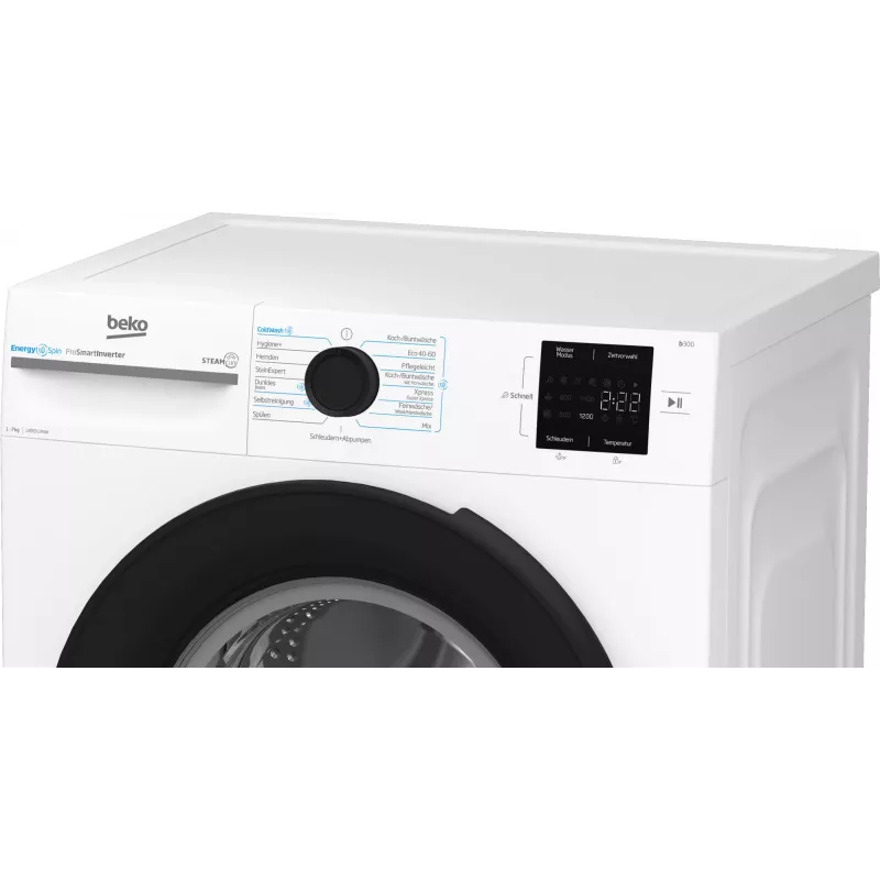 Beko b300 BM3WFU3741X lavadora de carga frontal 7 kg 1351 rpm blanco