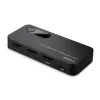 Lindy 38339 conmutador HDMI 2.1 8K60 bidireccional de 2 puertos, HDR, negro