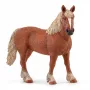 schleich FARM WORLD Belgisches Kaltblut, 3 años, animales de granja / juguete de granja, caballos, marrón, plástico