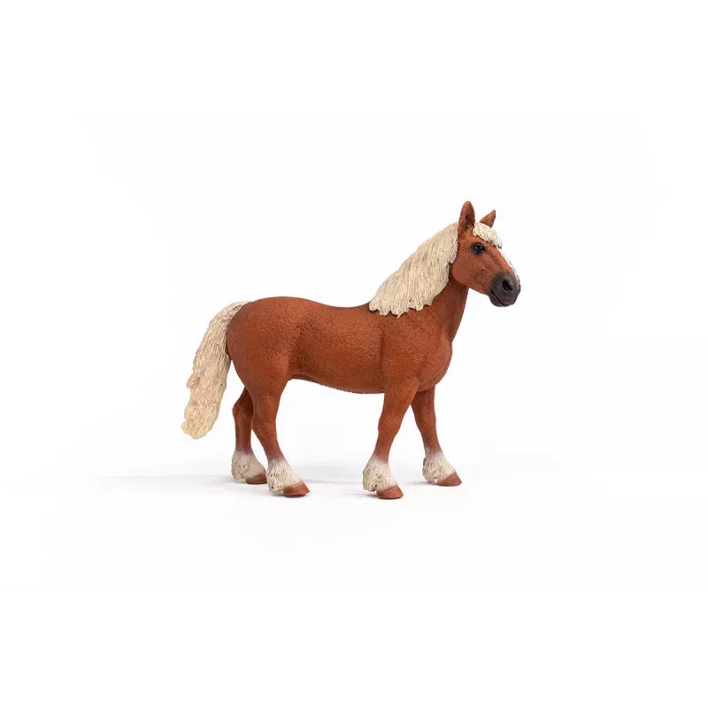 schleich FARM WORLD Belgisches Kaltblut, 3 años, animales de granja / juguete de granja, caballos, marrón, plástico