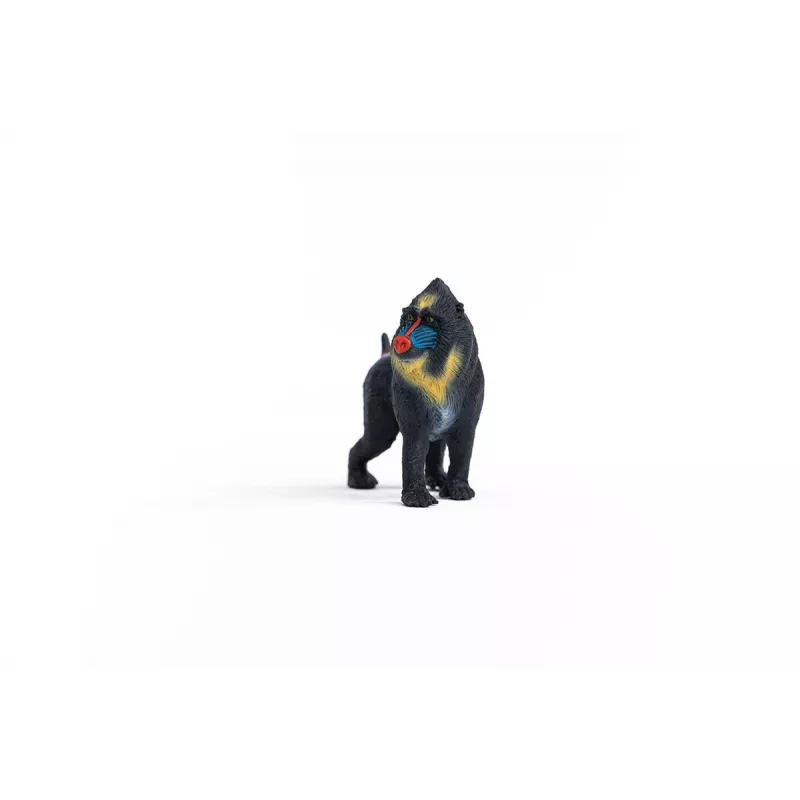 Schleich WILD LIFE mandril 14856 edad recomendada 3 años negro