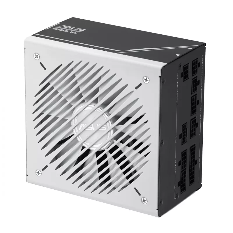 ASUS AP-850G fuente de alimentación 850 W 20+4 pines ATX ATX negra, blanca