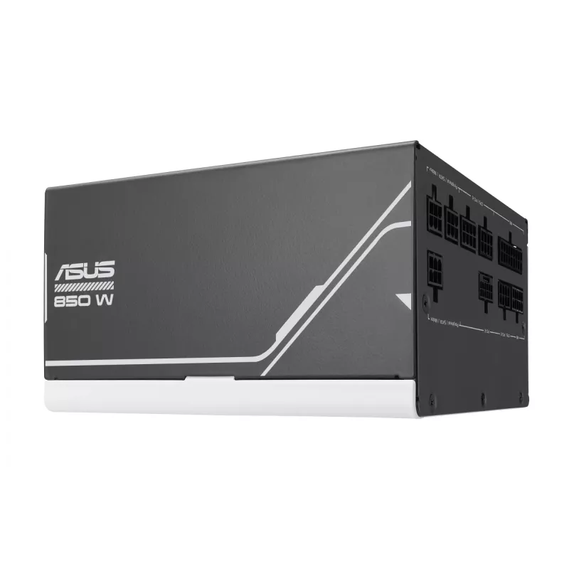 ASUS AP-850G fuente de alimentación 850 W 20+4 pines ATX ATX negra, blanca