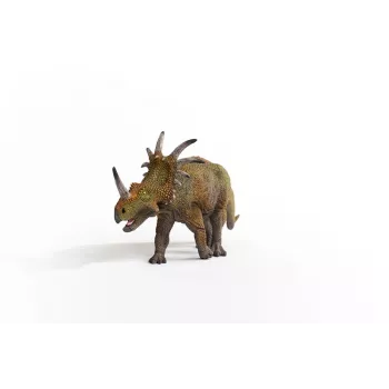 schleich dinosaurio Styracosaurus, 4 años, Die Erde erobern, dinosaurios y volcán, verde, gris, plástico