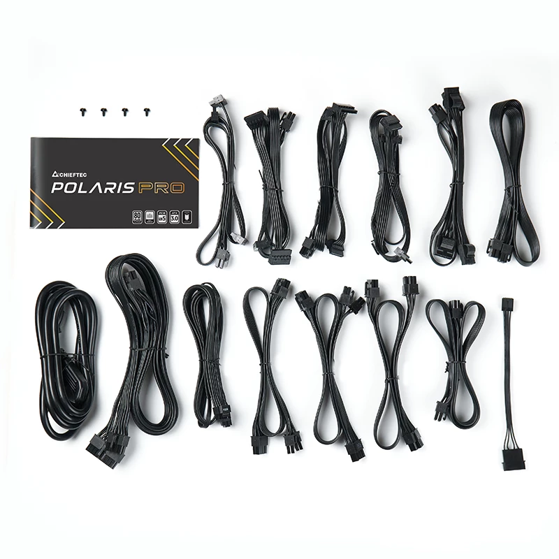 Chieftec Polaris PRO 1300W fuente de alimentación 20+4 pines ATX ATX negra