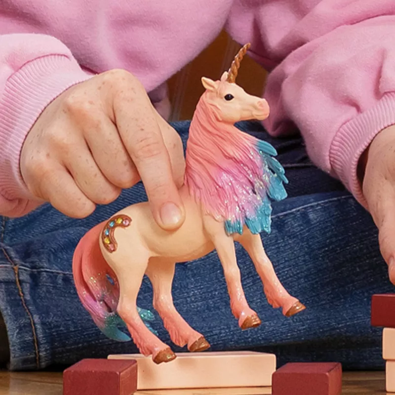 Schleich BAYALA yegua unicornio malvavisco 70723 edad recomendada 5+