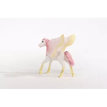 schleich BAYALA potro pegaso del amanecer, 5 años, unicornio / pegaso, unicornios y hadas, multicolor, plástico