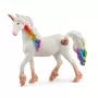 schleich BAYALA yegua unicornio amor arcoíris, 5 años, unicornio / pegaso, unicornios y hadas, multicolor